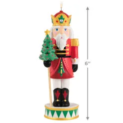 Hallmark Noble Nutcrackers Special Edition Porcelain Ornament -Hot Sale Hallmark Store Nutcracker With Tree Keepsake Ornament 3499QGO2979 03