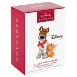 Hallmark Disney Oliver And Company 35th Anniversary Oliver And Dodger Ornament 9 Hallmark Disney Oliver And Company 35th Anniversary Oliver And Dodger Ornament -Hot Sale Hallmark Store Oliver and Company Dog and Cat Keepsake Ornament 1899QXD6559 04