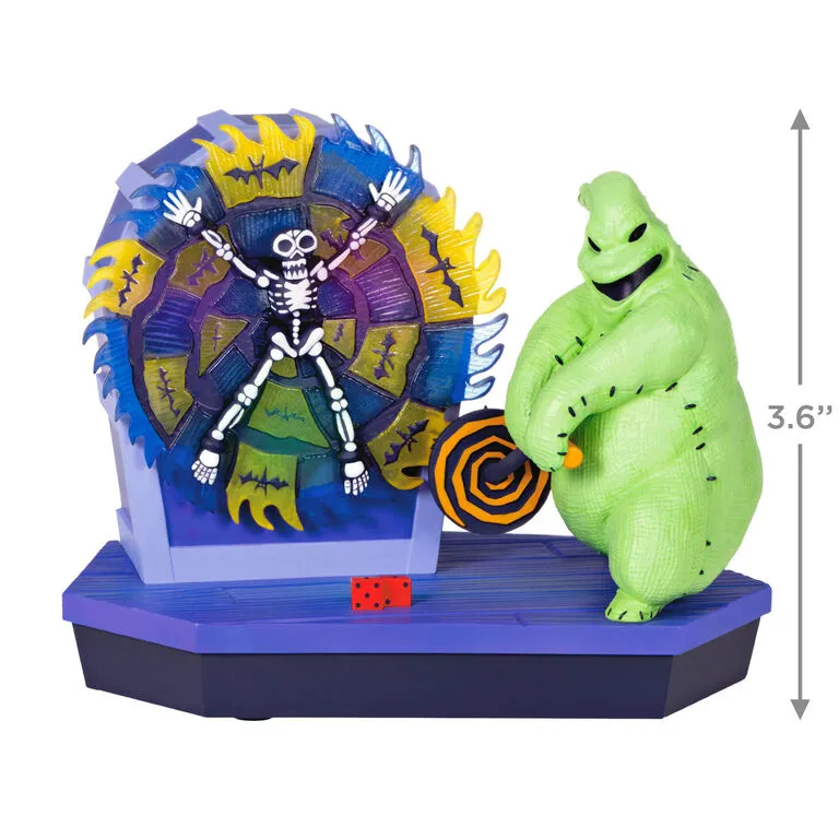 Hallmark Disney Tim Burton's The Nightmare Before Christmas 30th Anniversary Mr. Oogie Boogie Musical Ornament With Light And Motion 3 Hallmark Disney Tim Burton's The Nightmare Before Christmas 30th Anniversary Mr. Oogie Boogie Musical Ornament With Light And Motion - Image 3