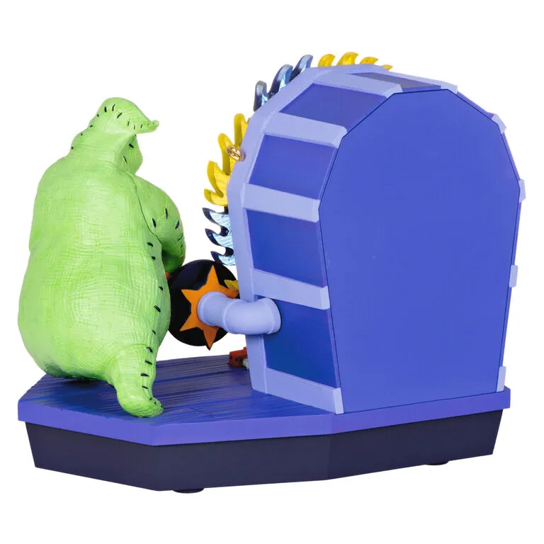 Hallmark Disney Tim Burton's The Nightmare Before Christmas 30th Anniversary Mr. Oogie Boogie Musical Ornament With Light And Motion 6 Hallmark Disney Tim Burton's The Nightmare Before Christmas 30th Anniversary Mr. Oogie Boogie Musical Ornament With Light And Motion - Image 6