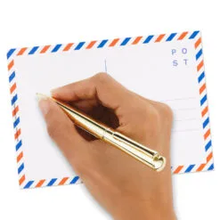 Hallmark Keep It Sunny Postcards, Book Of 10 -Hot Sale Hallmark Store Orange and Blue Keep It Sunny Postcards 1SOM3857 09