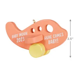 Hallmark Our Babymoon 2023 Wood Ornament -Hot Sale Hallmark Store Our Babymoon Wood Airplane Keepsake Ornament 1999QHX3099 03