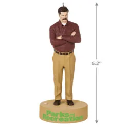 Hallmark Parks And Recreation Ron Swanson Ornament With Sound -Hot Sale Hallmark Store Parks and Rec Ron Swanson Keepsake Ornament 2199QXI7277 03