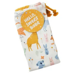 Hallmark 28" Pastel Animals Large Fabric Gift Bag With Tag -Hot Sale Hallmark Store Pastel Animals Fabric Gift Sack With Tag 1499EGB7167 06