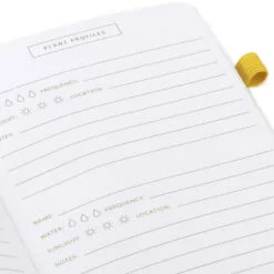 Hallmark Peace, Love And Plants Plant Care Prompted Journal -Hot Sale Hallmark Store Peace Love and Plants Plant Care Prompted Journal 3HWJ2106 08