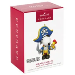 Hallmark Peanuts® Spotlight On Snoopy Pirate Snoopy Ornament -Hot Sale Hallmark Store Peanuts Pirate Snoopy Keepsake Ornament 1699QXR8229 04