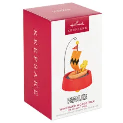 Hallmark The Peanuts® Gang Windward Woodstock Ornament -Hot Sale Hallmark Store Peanuts Woodstock Sailing Keepsake Ornament 1999QXI7057 04
