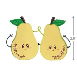 Hallmark Pear-fect Together Ornament -Hot Sale Hallmark Store Pearfect Together Fruit Keepsake Ornament 1899QGO2887 03