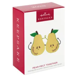 Hallmark Pear-fect Together Ornament -Hot Sale Hallmark Store Pearfect Together Fruit Keepsake Ornament 1899QGO2887 04