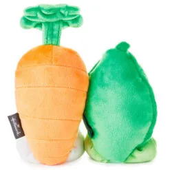 Hallmark Better Together Peas And Carrot Magnetic Plush, 4.5" 5 Hallmark Better Together Peas And Carrot Magnetic Plush, 4.5" -Hot Sale Hallmark Store Peas and Carrot Magnetic Plush 1KET2011 03