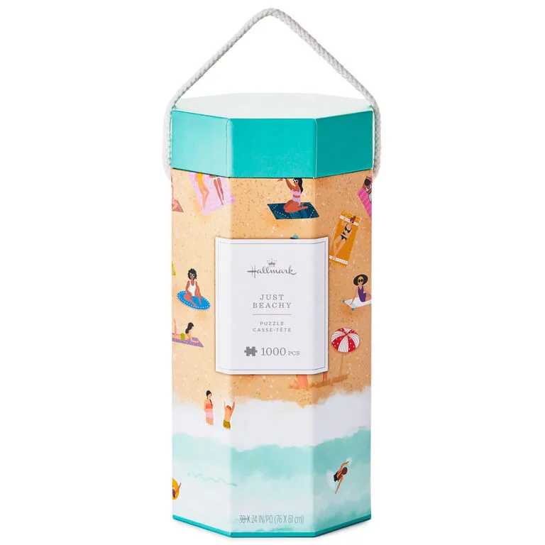 Hallmark Just Beachy 1,000-Piece Jigsaw Puzzle 1 Hallmark Just Beachy 1,000-Piece Jigsaw Puzzle