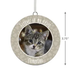 Hallmark Pet Memorial Personalized Text And Photo Ceramic Ornament -Hot Sale Hallmark Store Pet Memorial Personalized Round Ceramic Ornament 1999QHE1711B32 03