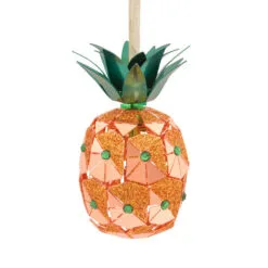 Pineapple Premium Metal Hallmark Ornament