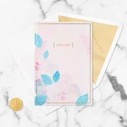 Hallmark The Special Place You Will Always Hold In My Heart Love Card -Hot Sale Hallmark Store Pink Lotus Flower 3D PopUp Love Card for Her 1299LAD2887 05