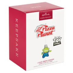 Hallmark Disney/Pixar Toy Story I Have Been Chosen Ornament With Sound And Motion -Hot Sale Hallmark Store Pizza Planet Alien Claw Game Keepsake Ornament 2199QXD6699 04