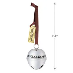 Hallmark The Polar Express™ Santa's Sleigh Bell 2023 Metal Ornament -Hot Sale Hallmark Store Polar Express Sleigh Bell Keepsake Ornament 1799QXI6069 03