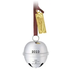 Hallmark The Polar Express™ Santa's Sleigh Bell 2023 Metal Ornament -Hot Sale Hallmark Store Polar Express Sleigh Bell Keepsake Ornament 1799QXI6069 06