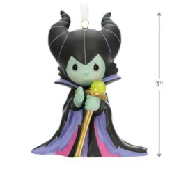 Hallmark Disney Precious Moments Maleficent Porcelain Ornament -Hot Sale Hallmark Store Precious Moments Maleficent Keepsake Ornament 2999QXE3279 03