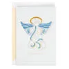 Hallmark Peace On Earth Angel Quilled Paper Handmade Christmas Card