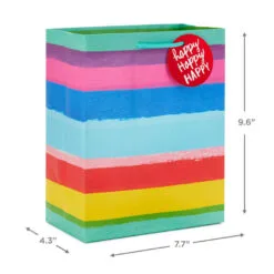 Hallmark Birthday Rainbow 8-Pack Gift Bags, Assorted Sizes And Designs -Hot Sale Hallmark Store Rainbow Birthday Gift Bags Assorted Sizes Designs 5EGB7427 05