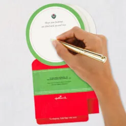 Hallmark Red Truck Snow Globe Musical 3D Pop-Up Christmas Card With Motion -Hot Sale Hallmark Store Red Truck Snowglobe 3D PopUp Music Motion Christmas Card 1299XOD9992 07