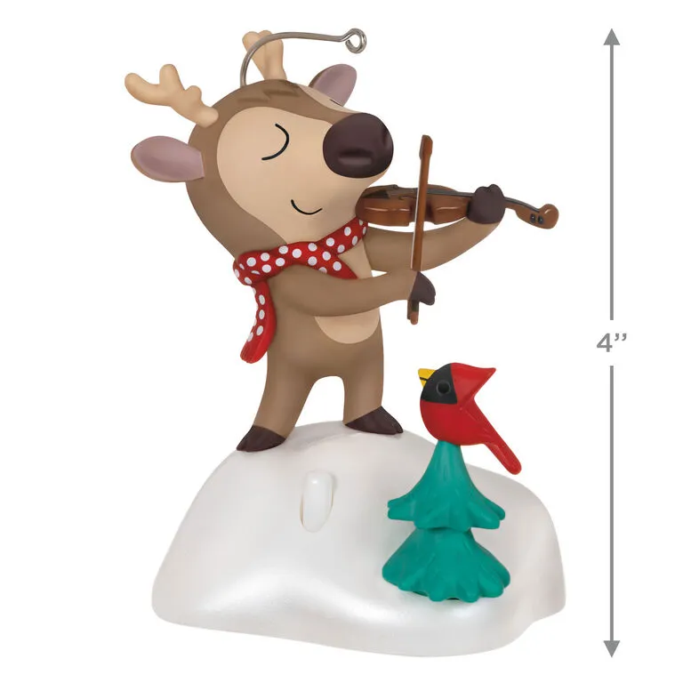 Hallmark Festive Fiddler Musical Ornament 3 Hallmark Festive Fiddler Musical Ornament - Image 3