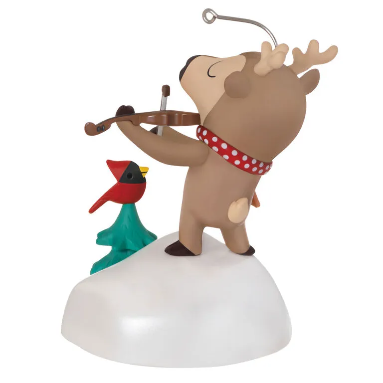 Hallmark Festive Fiddler Musical Ornament 6 Hallmark Festive Fiddler Musical Ornament - Image 6