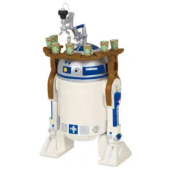 Hallmark Star Wars: Return Of The Jedi™ Drink-Serving Droid Ornament -Hot Sale Hallmark Store Return of Jedi Drink Droid Keepsake Ornament 1999QXE3299 06