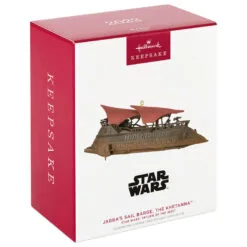 Hallmark Star Wars: Return Of The Jedi™ Jabba's Sail Barge, The Khetanna™ Ornament With Sound -Hot Sale Hallmark Store Return of Jedi Jabbas Barge Keepsake Ornament 3799QXI7109 04