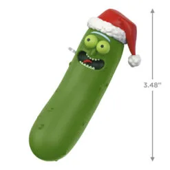 Hallmark Rick And Morty Merry Rickmas! Ornament -Hot Sale Hallmark Store Rick and Morty Pickle Keepsake Ornament 1799QXI6087 03