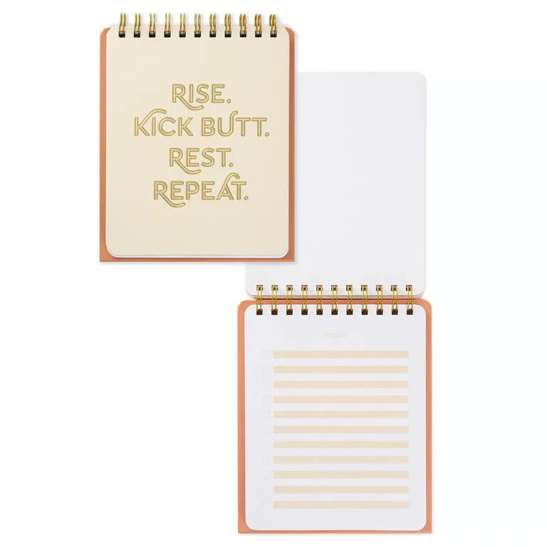 Hallmark Kick Butt, Repeat Easel Notebook 4 Hallmark Kick Butt, Repeat Easel Notebook - Image 4