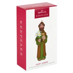 Hallmark Saint Joseph Ornament -Hot Sale Hallmark Store Saint Joseph Holding Lilies Keepsake Ornament 1799QGO2757 04
