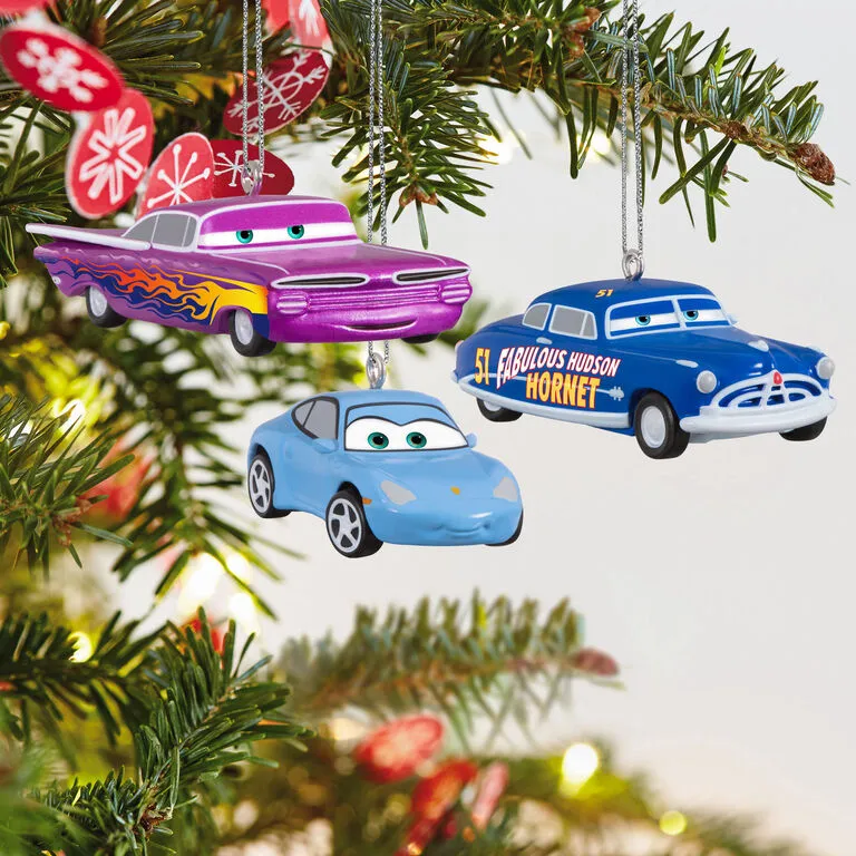 Hallmark Mini Disney/Pixar Cars Radiator Springs Pals Ornaments, Set Of 3 2 Hallmark Mini Disney/Pixar Cars Radiator Springs Pals Ornaments, Set Of 3 - Image 2
