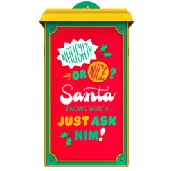 Hallmark Naughty & Nice Arcade Ornament With Light And Sound -Hot Sale Hallmark Store Santa Arcade Carnival Game Keepsake Ornament 3499QGO2667 06