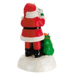 Hallmark Checking It Twice Ornament With Light And Sound -Hot Sale Hallmark Store Santa Checking His List Keepsake Ornament 2999QGO2657 06