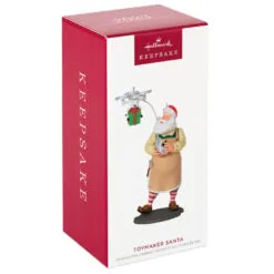 Hallmark Toymaker Santa Ornament -Hot Sale Hallmark Store Santa With Drone Keepsake Ornament 1999QXR8047 04