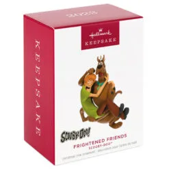Hallmark Scooby-Doo™ Frightened Friends Ornament -Hot Sale Hallmark Store ScoobyDoo and Shaggy Keepsake Ornament 2099QXI6089 04