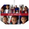 Hallmark Six-Photo Personalized Text And Photo Metal Ornament