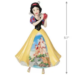 Hallmark Disney Princess Celebration Snow White Porcelain Ornament 8 Hallmark Disney Princess Celebration Snow White Porcelain Ornament -Hot Sale Hallmark Store Snow White With Castle Dress Keepsake Ornament 2999QXR8189 03