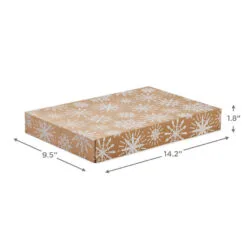 Hallmark Snowflakes And Stripes 12-Pack Designed Brown Shirt Boxes -Hot Sale Hallmark Store Snowflakes and Stripes 12Pack Designed Shirt Boxes 5XBC1123 03