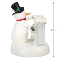Hallmark Sing-Along Showman Snowman Musical Ornament 8 Hallmark Sing-Along Showman Snowman Musical Ornament -Hot Sale Hallmark Store Snowman at Piano Musical Keepsake Ornament 2099QGO2637 03