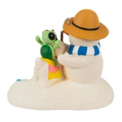 Hallmark Sandal The Snowman Ornament -Hot Sale Hallmark Store Snowman on Beach Keepsake Ornament 1799QXR8097 06