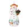 Hallmark Snowtop Lodge Terran S. Gardner Porcelain Ornament