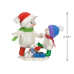 Hallmark Making Memories Dancing To The Beat Ornament -Hot Sale Hallmark Store Snowmen Dancing Keepsake Ornament 1799QXR8059 03
