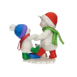 Hallmark Making Memories Dancing To The Beat Ornament -Hot Sale Hallmark Store Snowmen Dancing Keepsake Ornament 1799QXR8059 06