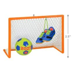 Hallmark Soccer Star 2023 Ornament 8 Hallmark Soccer Star 2023 Ornament -Hot Sale Hallmark Store Soccer Goal Shoes and Ball Keepsake Ornament 1399QGO2689 03