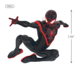 Hallmark Mini Marvel Spider-Man And Miles Morales Ornaments, Set Of 2 -Hot Sale Hallmark Store Spiderman Miles Morales Keepsake Ornaments 1999QXM9337 05