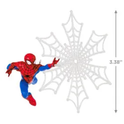 Hallmark Marvel Spider-Man Spidey Spins A Snowflake Ornament -Hot Sale Hallmark Store Spiderman Snowflake Keepsake Ornament 1999QXI7467 03