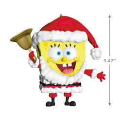 Hallmark Nickelodeon SpongeBob SquarePants Santa Ornament 8 Hallmark Nickelodeon SpongeBob SquarePants Santa Ornament -Hot Sale Hallmark Store SpongeBob Santa Keepsake Ornament 1899QXI7367 03