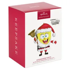 Hallmark Nickelodeon SpongeBob SquarePants Santa Ornament 9 Hallmark Nickelodeon SpongeBob SquarePants Santa Ornament -Hot Sale Hallmark Store SpongeBob Santa Keepsake Ornament 1899QXI7367 04
